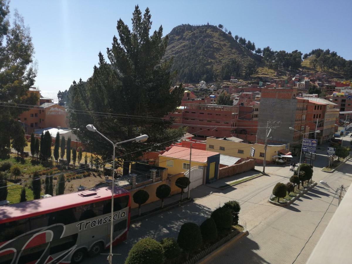 Olas Del Titicaca Backpackers Hostel Копакабана Экстерьер фото